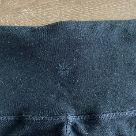 ATHLETA BLACK HIGH RISE ELATION TIGHTS - Picture 2 of 4